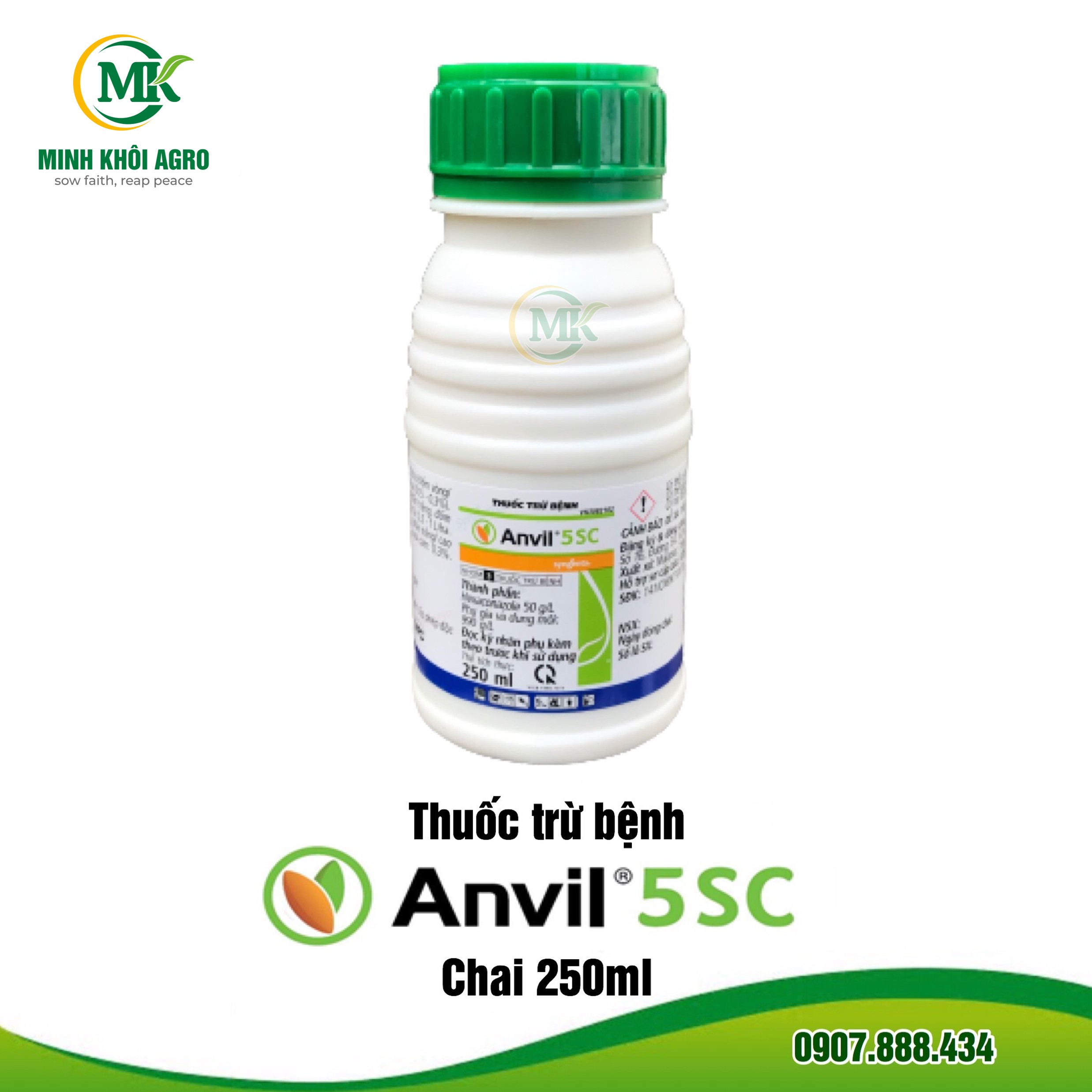 Thuốc trừ bệnh Anvil 5SC (chính hãng Syngenta) - Chai 250ml